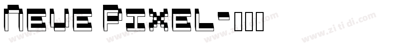 Neue Pixel字体转换
